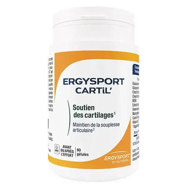 Nutergia Ergysport Cartil Soutien Des Cartilages Et Souplesse Articulaire 90 gélules