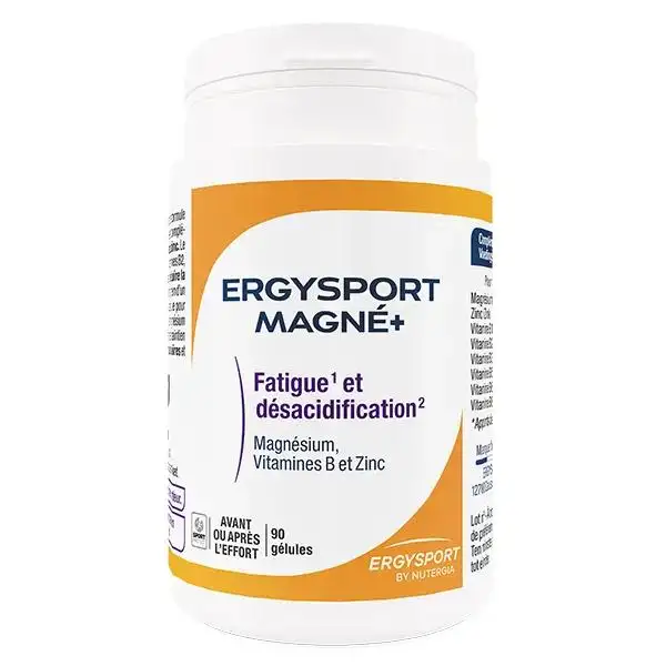 Nutergia Ergysport Magné+ Fatigue Et Désacidification 90 gélules