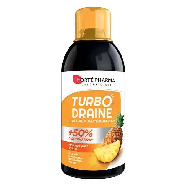 Forté Pharma TurboDraine Ananas Draineur Minceur Elimination 500ml