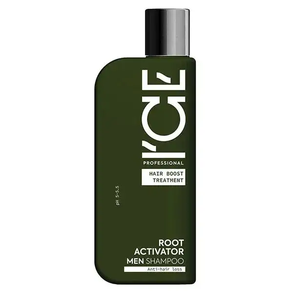 ICE MEN Shampoing fortifiant racines anti-chute pour homme 250 ml
