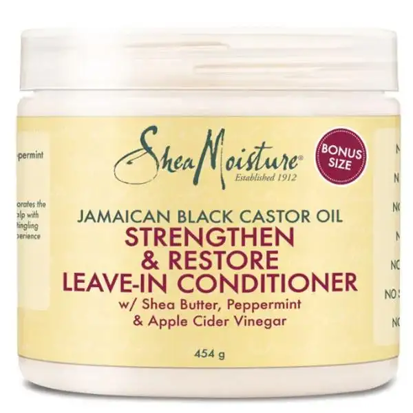 Shea Moisture Soin sans rinçage fortifiant et revitalisant 431ml (Bonus Size)