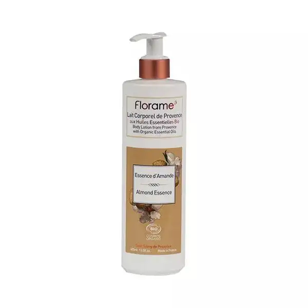 Florame Corps Lait Essence d'Amande Bio 400ml
