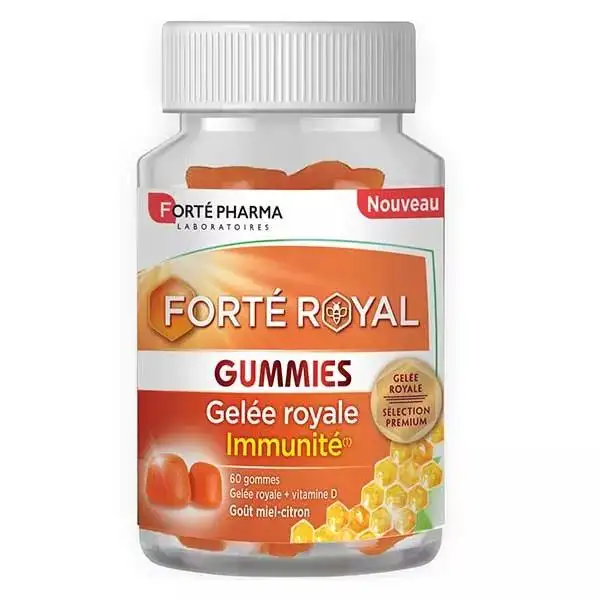 Forté Pharma Forté Royal Gelée Royale Gummies Immunité 60 gommes dès 3 ans