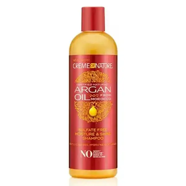 Creme of Nature, Argan, Shampoing nourrissant, nettoie en profondeur, 354ml