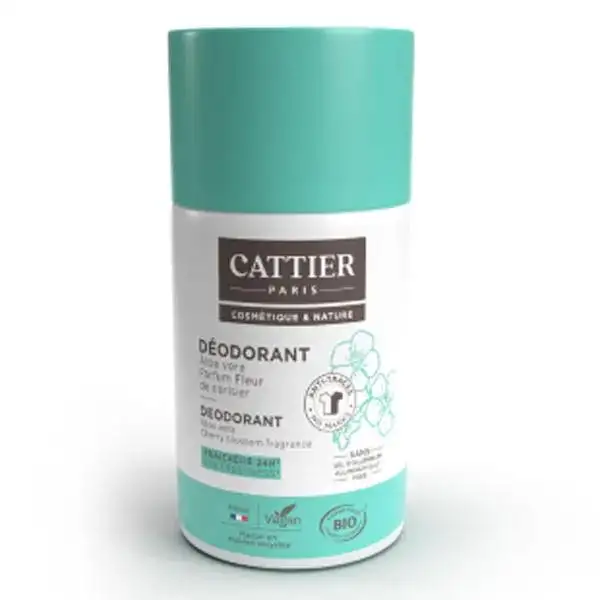 Cattier Déodorant Efficacité 24h Roll-On Bio 50ml