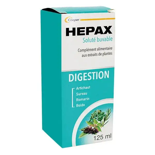 Hepax Solution Buvable Digestion 125ml