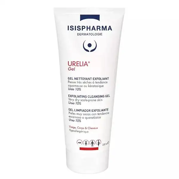 Isispharma Urelia Gel Nettoyant Exfoliant 200ml