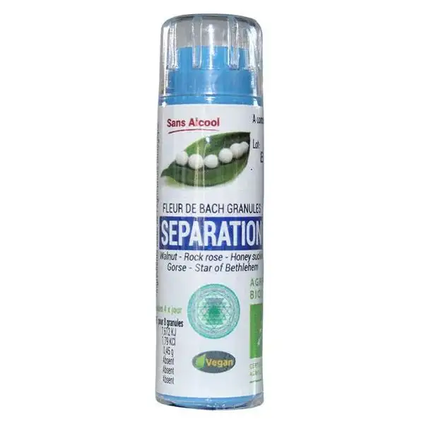 Kosmeo Complexe Fleurs de Bach 0% Alcool Séparation Bio - 120 granules