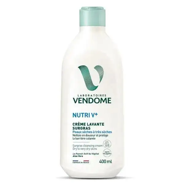 Laboratoires Vendôme - Crème Lavante Surgras NUTRIV+ 400mL