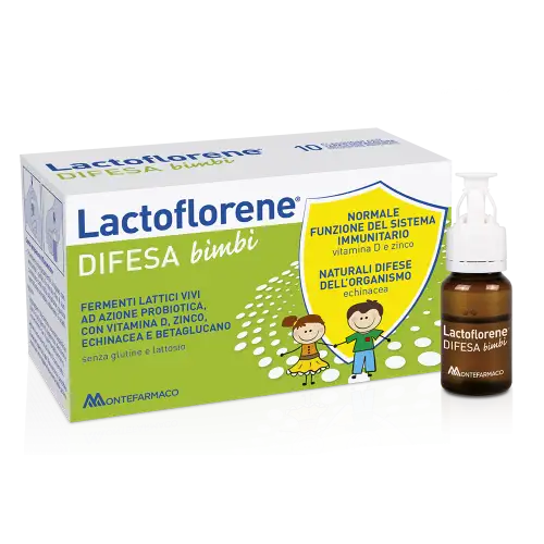Lactoflorene® Defense pour les enfants MONTEFARMACO 10 Ampoules