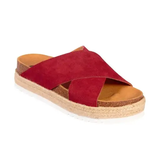 CHAUSSONS FEMME MALINDY DAIM ROUGE N41 Dr.SCHOLL®