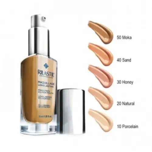 Fond de Teint Longue Tenue 20 Rilastil® Naturel 30ml