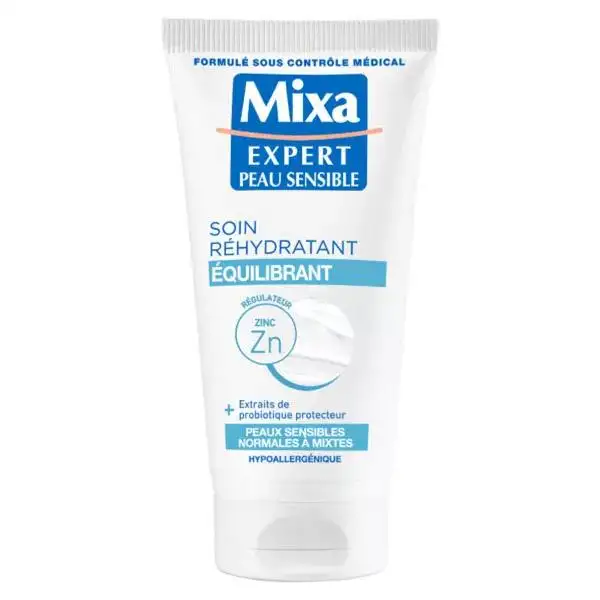 Mixa Visage Soin Réhydratant Équilibrant 50ml