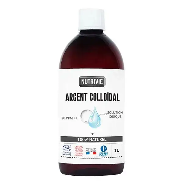 Nutrivie Argent Colloïdal 20 ppm 1L