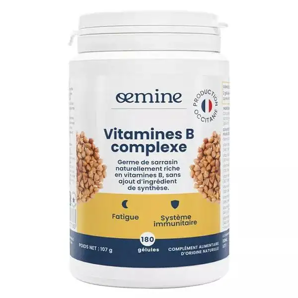 Oemine B Système nerveux 180 gélules