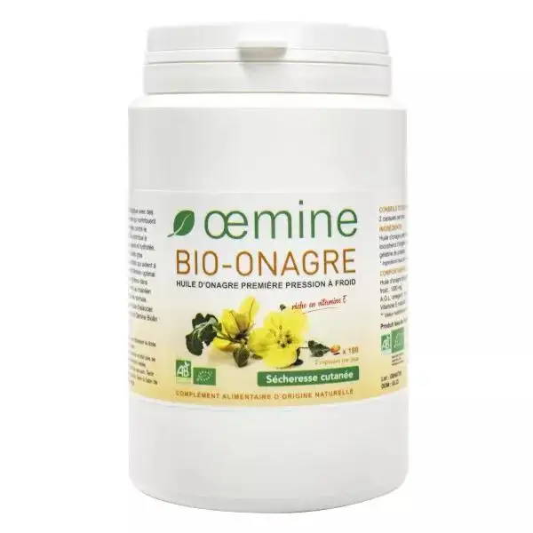 Oemine Bio-Onagre Bio 180 capsules