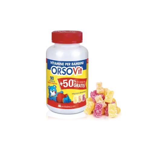 Orsovit Gummy Bonbons Complément alimentaire 90 pièces