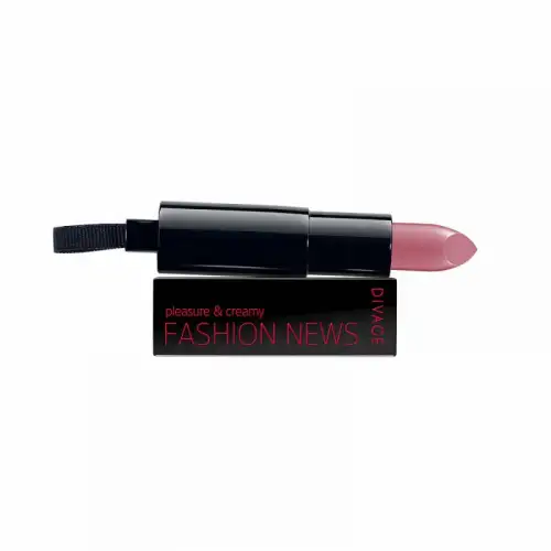 Divage Fashion News Rouge à Lèvres Nourrissant Longue Durée 01 Mauve Sophistiqué