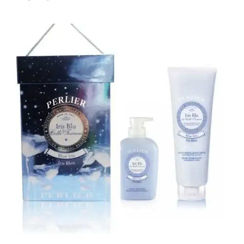 Perlier Iris Blu Colli Coffret Toscani 2017