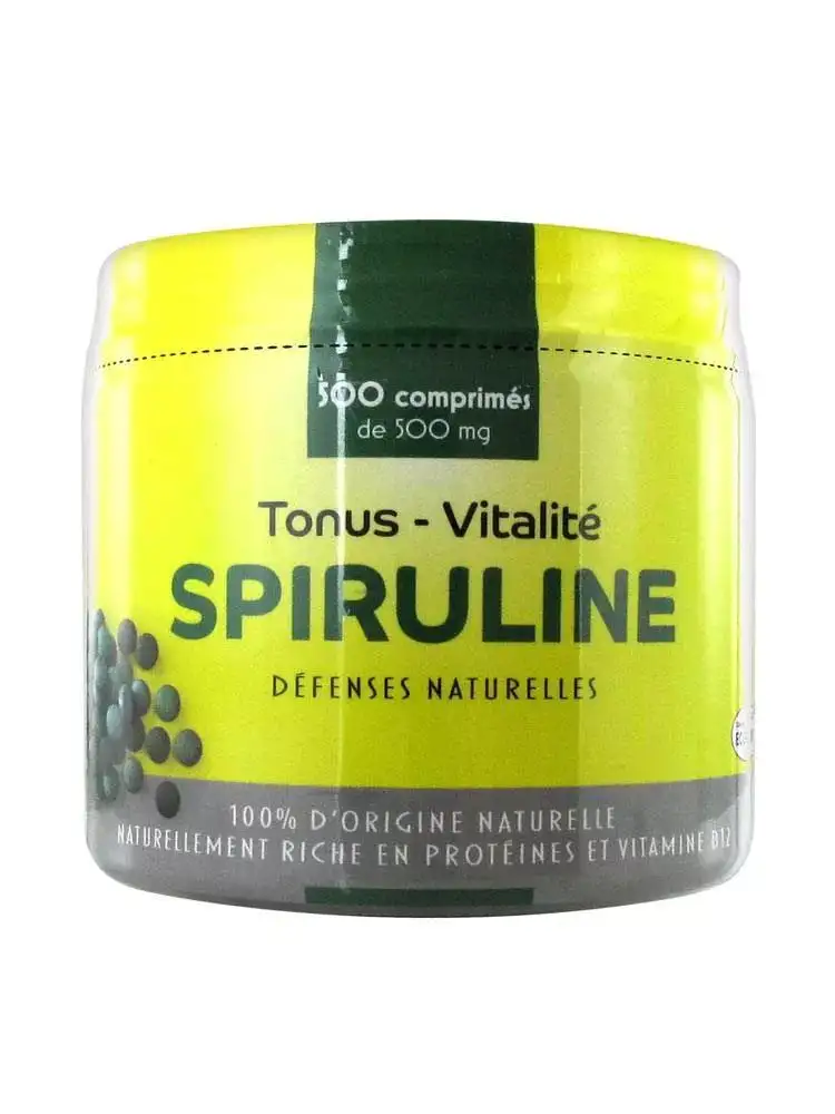 Pharm'up Spiruline 500 comprimés