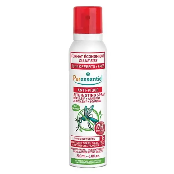 Puressentiel Anti-Pique Spray 150ml + 50ml Offert