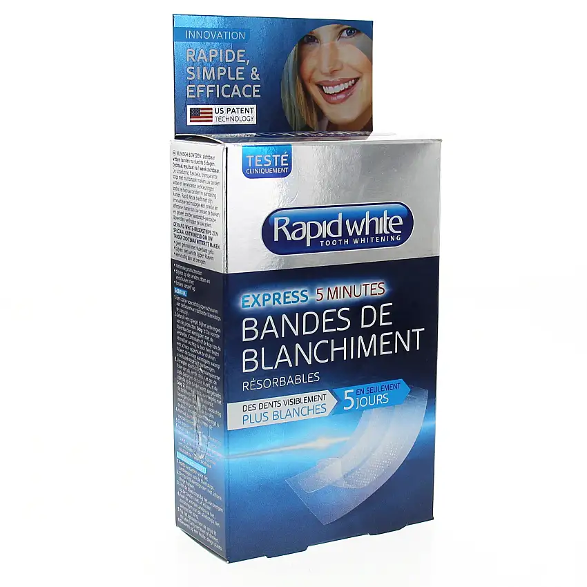 RAPID WHITE Bandes de blanchiment résorbables