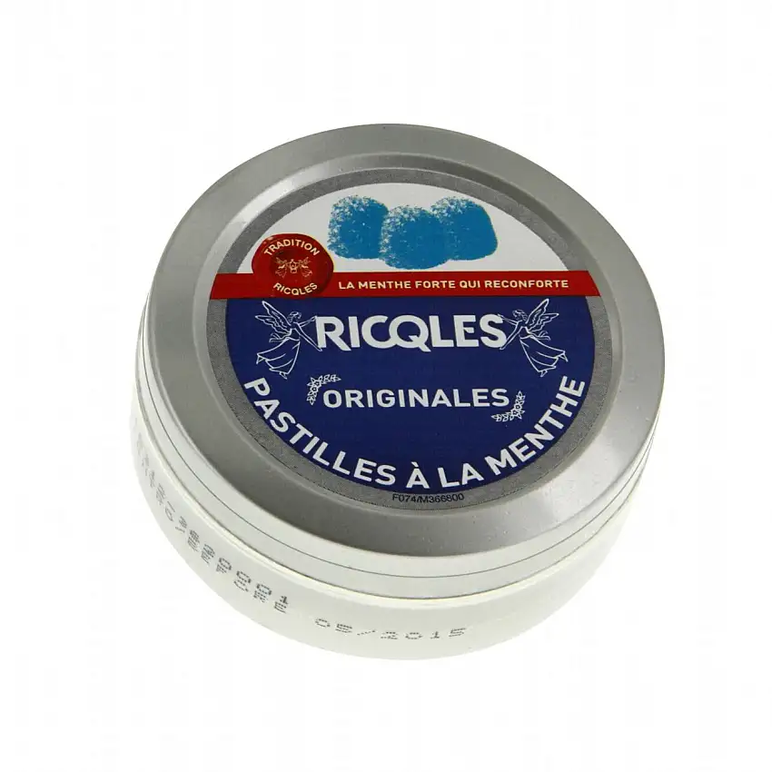 RICQLES Pastilles à la menthe 50g
