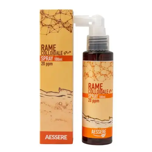 Aessere Cuivre Colloïdal Plus Spray 20Ppm 100ml