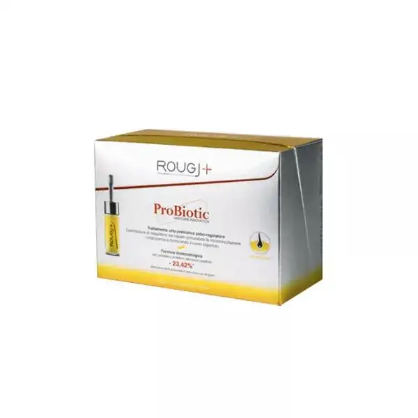 Rougj+ Soin Intensif Probiotic Sébo Équilibrant 8 Ampoules