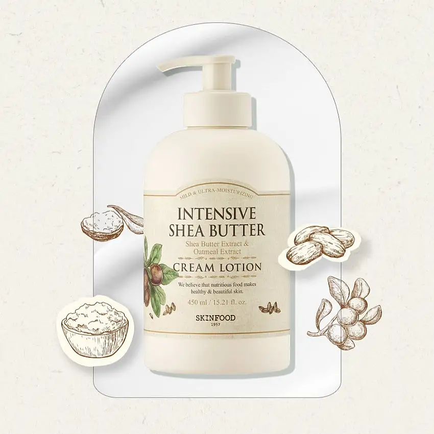 SKINFOOD Intensive Shea Butter Cream Lotion 450ml