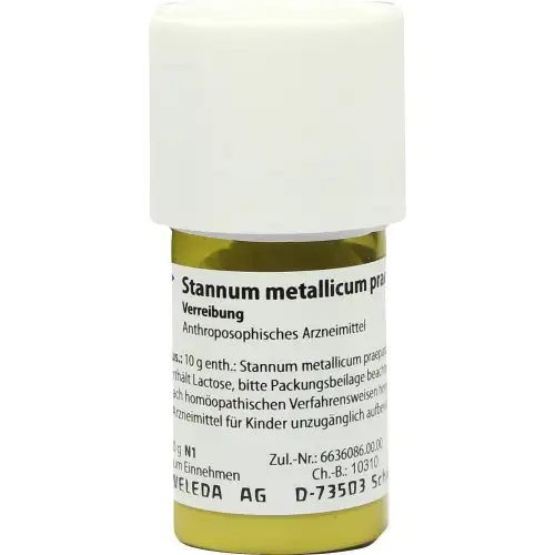 Stannum Metallicum Preparatum D20 Weleda 20g