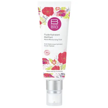 BcomBIO Fluide Hydratant Matifiant peaux mixtes à grasses 50 ml