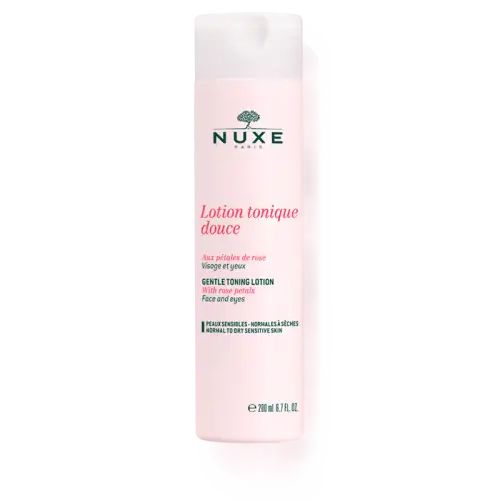 Nuxe Pétales De Rose Lait Doux Tonifiant Visage et Yeux 200 ml