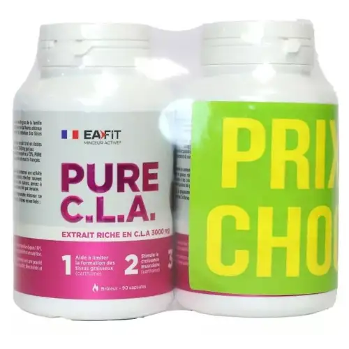 EAFIT - Pure C.L.A - Brûleur - 2x90 Capsules