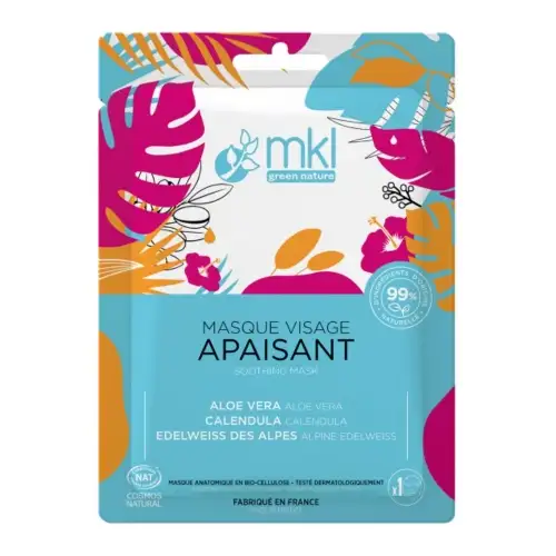 MKL - 1 Masque Visage Apaisant Aloe Vera, Calendula & Edelweiss