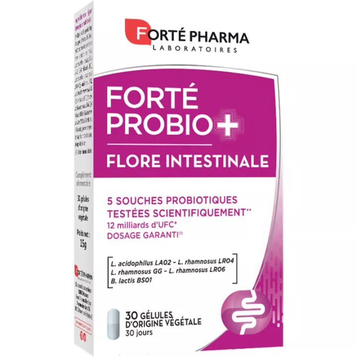 Forte Pharma Probio+ Flore Intestinale 30 Gélules