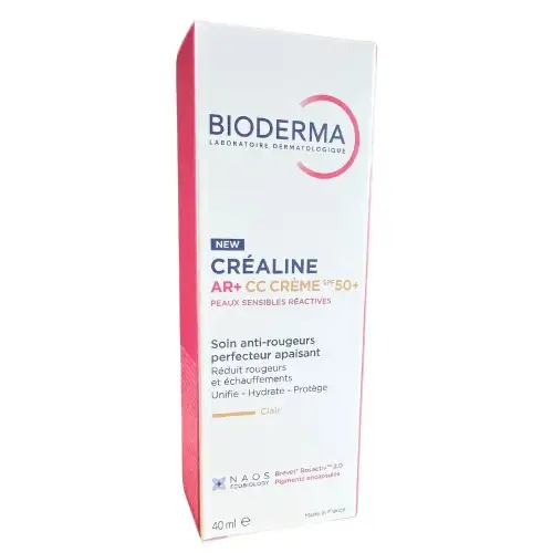 BIODERMA - Céréaline AR+ CC Crème SPF50+ Anti-rougeurs Teinte Clair - 40ml
