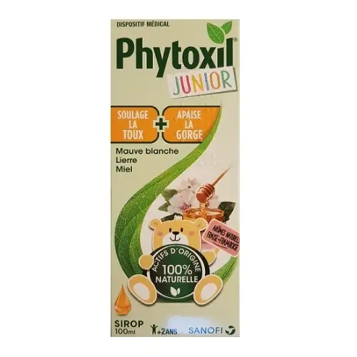 PHYTOXIL JUNIOR Sirop Toux + Gorge ENFANTS (100ml)