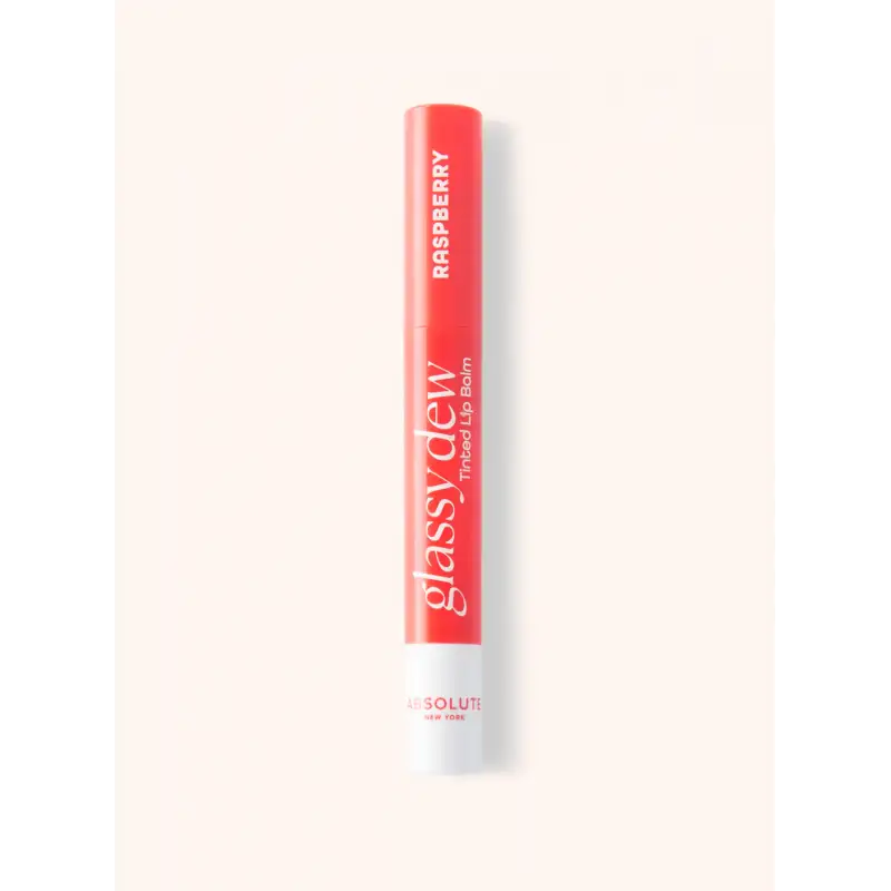 ABSOLUTE NEW YORK GLASSY DEW tinted lip balm raspberry ref MLGD06
