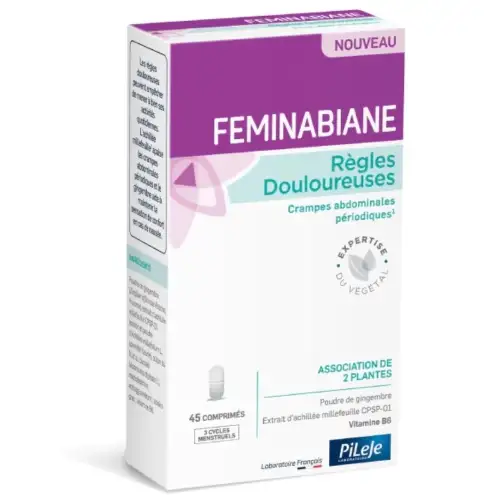 FEMINABIANE Règles Douloureuses (45 comprimés) Pileje