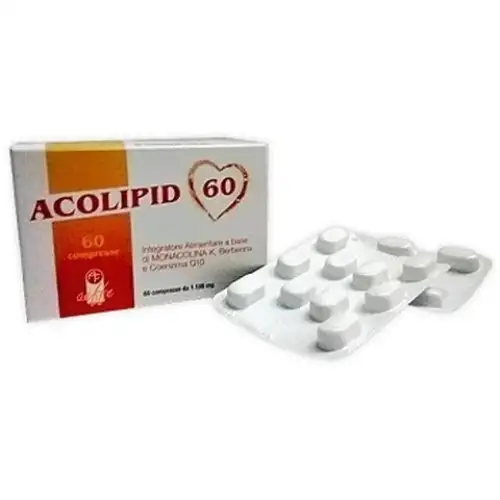 ACOLIPIDE 60 AEFFE 60 Comprimés
