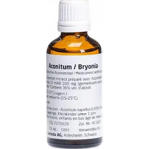 Aconit / Bryonia Weleda 20ml