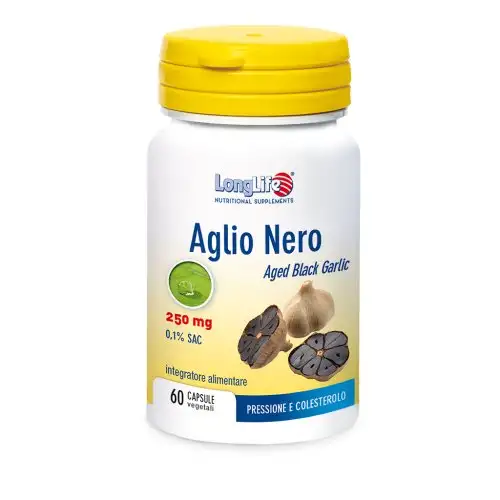 Ail Noir 250mg LongLife 60 Gélules
