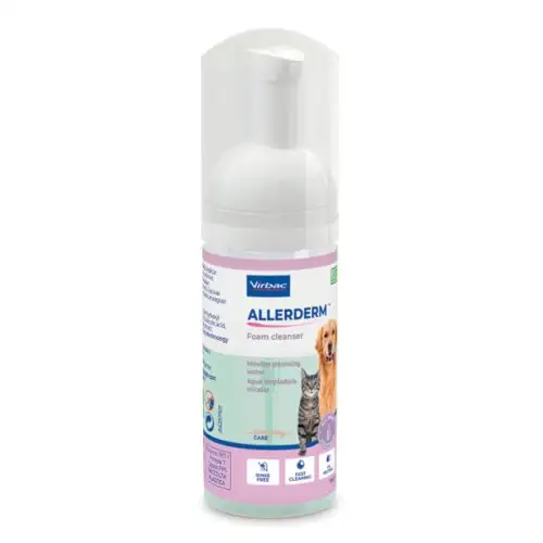 Allerderm Mousse Nettoyante Virbac 100 ml