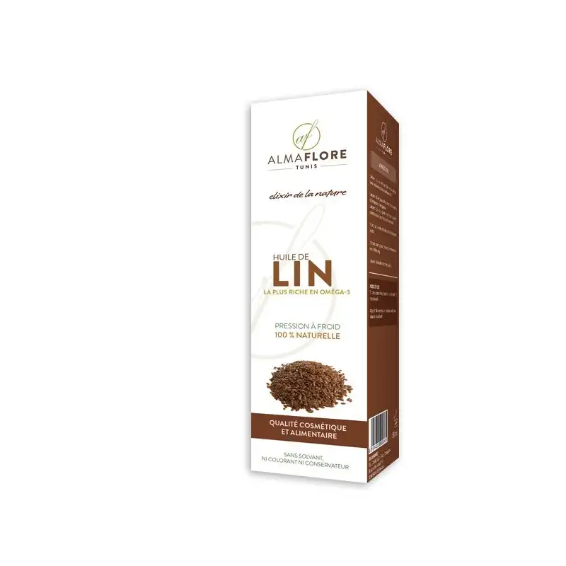 Almaflore Huile de Lin Buvable 50ml
