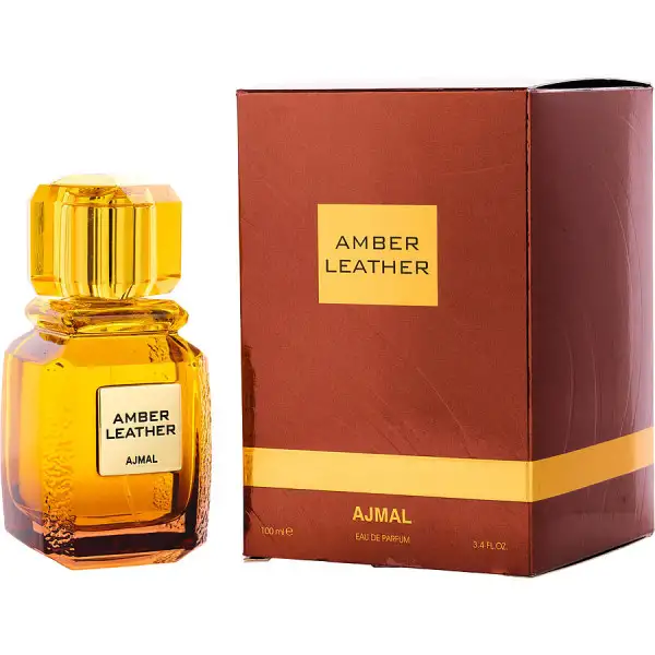 Amber Leather Eau De Parfum Spray Homme, Femme