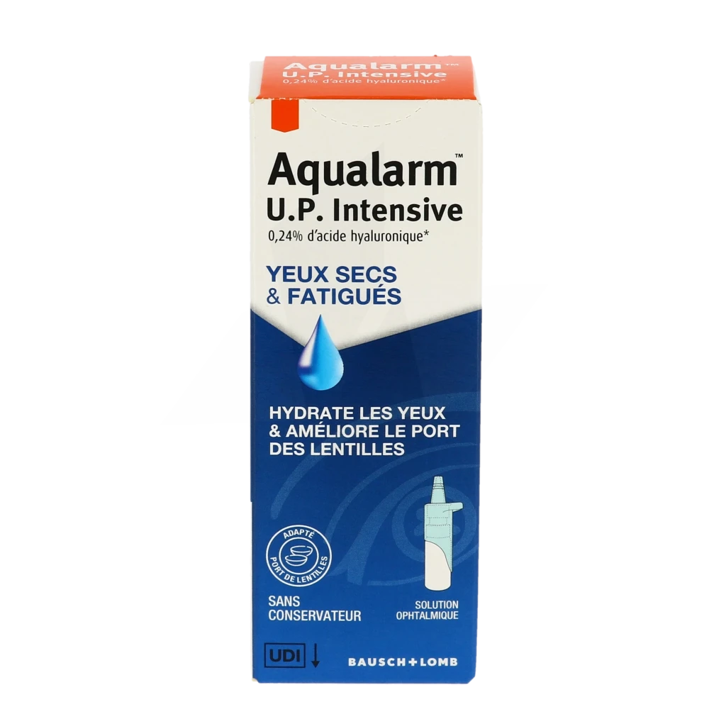 Aqualarm U P Intensive Solution Ophtalmique Flacon De 10 Ml