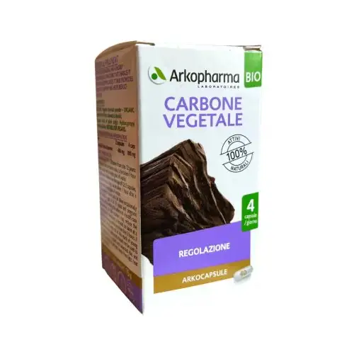 ARKOCAPSULES® CHARBON VÉGÉTAL BIO 40 Gélules