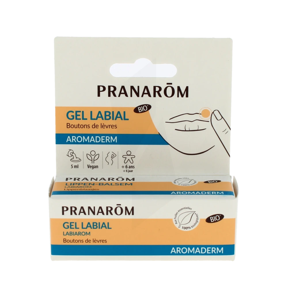 Aromaderm Labiarom Gel Labial Tube De 5 Ml