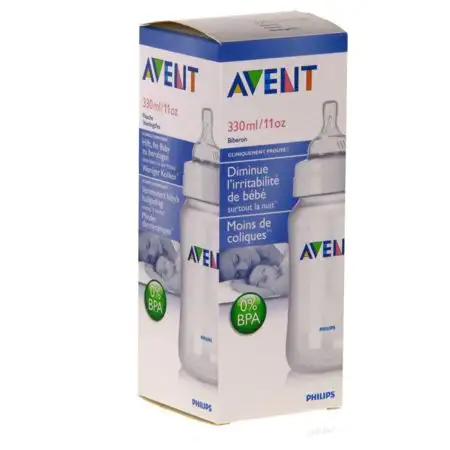 Allaitement au Biberon Biberon 330 ml Classic Tétine à Débit Variable